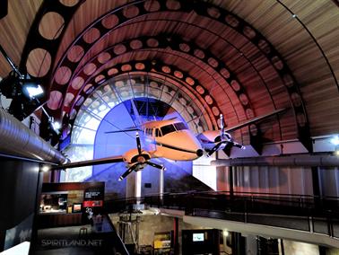 Royal Flying Doctor plane at Australian Stockman's Hall of Fame, QLD